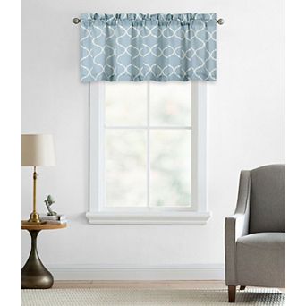 Kate Auroras Trellis Lattice Rod Pocket Valance