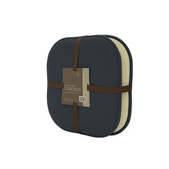 Goodgram 2 Pack: Ultra Comfort Memory Foam Non-slip Chair Pads/cushions