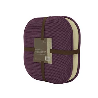 Goodgram 2 Pack: Ultra Comfort Memory Foam Non-slip Chair Pads/cushions