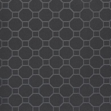 Kate Aurora Complete 6 Piece Attached Custom Jacquard and Sheer Window Curtain Set