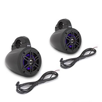 Pyle Waterproof Marine Wakeboard Tower Speakers -