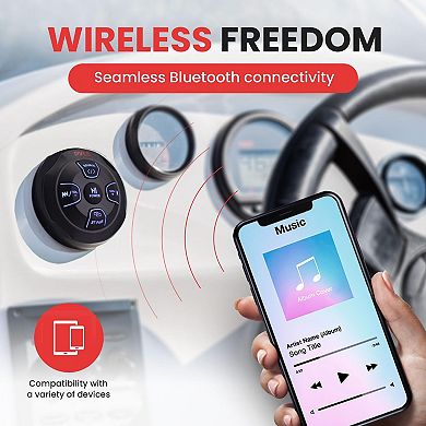 Pyle Marine Bluetooth Receiver Speaker Kit -