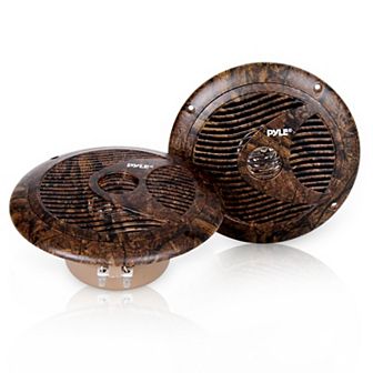 Pyle 6.5 Inch Marine Speakers - IP44 Waterproof
