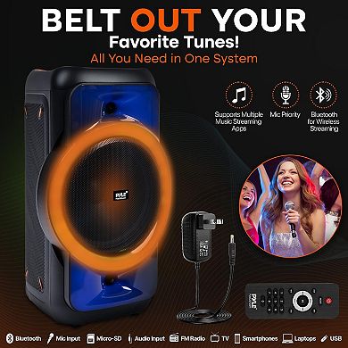Pyle Audio Large Bluetooth Party Speaker - Big