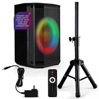 Pyle Portable Bluetooth Speaker with 8" Inch