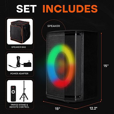 Pyle Audio Bluetooth Party Speaker - Big Speaker
