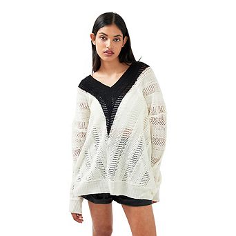 This Moment Oversized V-Neck Knit