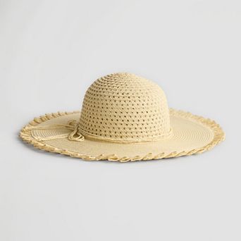 Women's Sonoma Goods For Life® Frayed Brim Floppy Hat