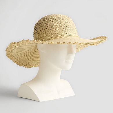 Women's Sonoma Goods For Life® Frayed Brim Floppy Hat