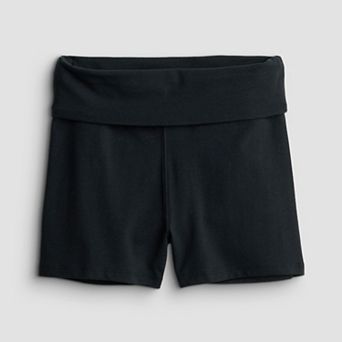 Girls 6-20 SO® Foldover Bike Shorts in Regular & Plus Size