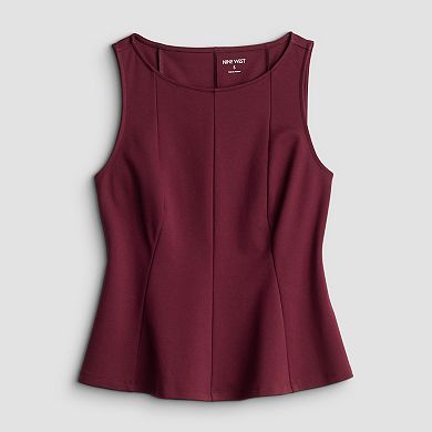Women's Nine West Boatneck Pointe Top