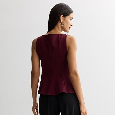 Women's Nine West Boatneck Pointe Top