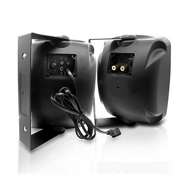 Pyle 5.25 Indoor/Outdoor Bluetooth Speaker System with Amplifier PDWR54BTB - Black