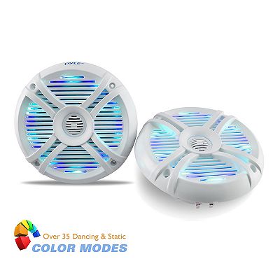 Pyle 6.5” Dual Waterproof Marine Speakers - 250W