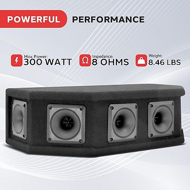 Pyle 6-Way DJ Tweeter System with Six 2.5'' Piezo Tweeters (PAHT6) - 150 Watts RMS