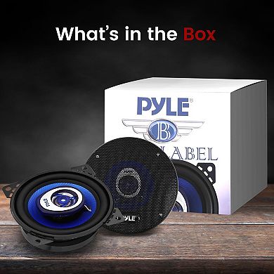 Pyle 6'' x 9'' 400 Watt Four-Way Quadriaxial Speaker System PL6984BL - Blue