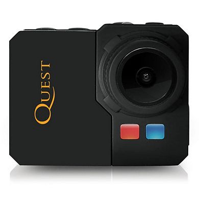 Sound Around Gear Pro Quest Wi-Fi Action Camera, 1080P, 16MP, Waterproof, Remote, Black