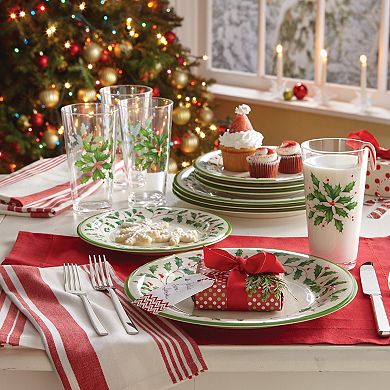 Lenox Holiday 4-pc. Melamine Dinner Plate Set