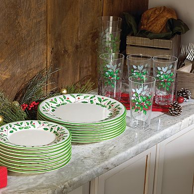 Lenox Holiday 4-pc. Melamine Dinner Plate Set