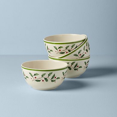 Lenox 4-pc. Holiday Melamine All-Purpose Bowl Set
