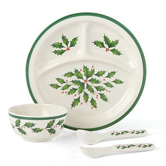 Lenox 4 pc Holiday Children's Dinner Set