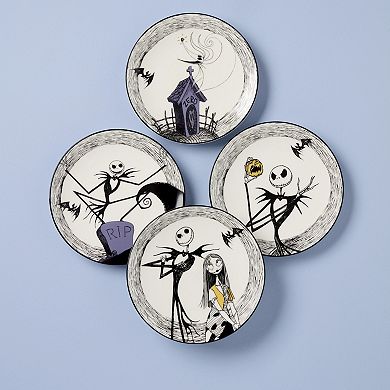 Lenox Disney's The Nightmare Before Christmas 4-pc. Accent Plate Set