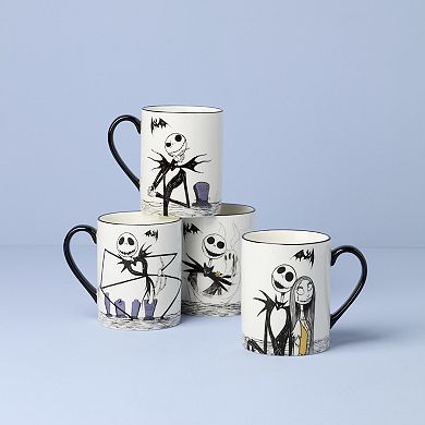 Lenox Disney's The Nightmare Before Christmas 4-pc. Mug Set