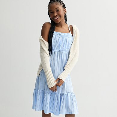 Girls 6-20 SO® Tiered Knit Midi Dress in Regular & Plus Size
