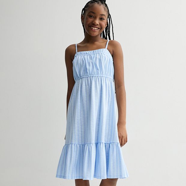 tiered knit dress Essential Tiered Knit Dress