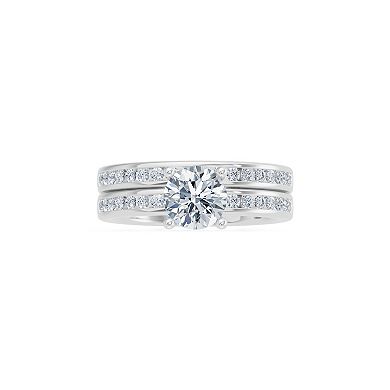 Brilliant Love T.W. Lab Grown Diamond Round Bridal Set