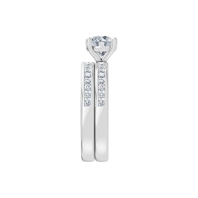 Brilliant Love T.W. Lab Grown Diamond Round Bridal Set