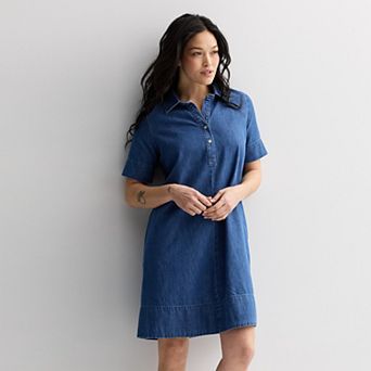 Petite Sonoma Goods For Life® Denim Swing Dress