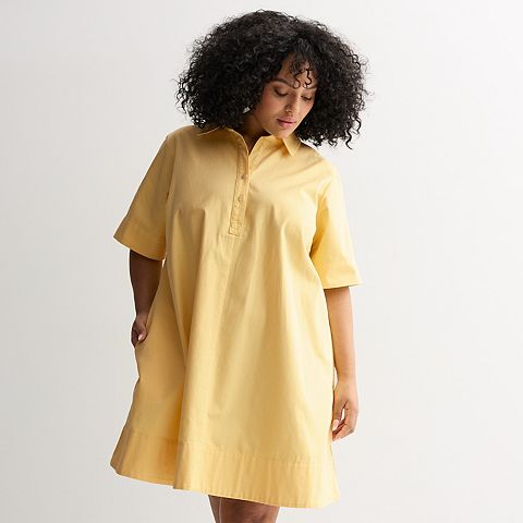 Женские платья Sonoma Goods For Life Plus Size Sonoma Goods For Life® Denim Swing Dress