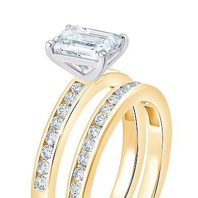 Brilliant Love 1 1/2 Carat T.W. Lab Grown Diamond Bridal Set