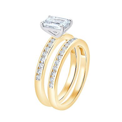 Brilliant Love 1 1/2 Carat T.W. Lab Grown Diamond Bridal Set