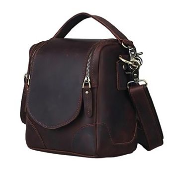 The Calista Small Leather Camera Bag
