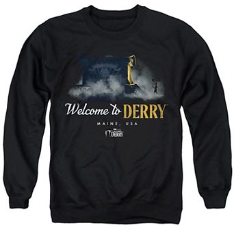 Big & Tall Welcome To Derry Cart Graphic Sweatshirt