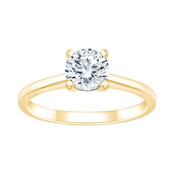 Brilliant Love 10k Gold 1 Carat T.W. Lab Grown Diamond Solitaire Ring