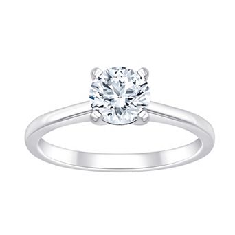 Brilliant Love 10k Gold 1 Carat T.W. Lab Grown Diamond Solitaire Ring
