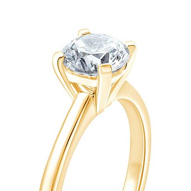 Brilliant Love 10k Gold 1 Carat T.W. Lab Grown Diamond Solitaire Ring