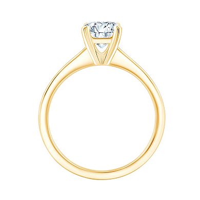 Brilliant Love 10k Gold 1 Carat T.W. Lab Grown Diamond Solitaire Ring