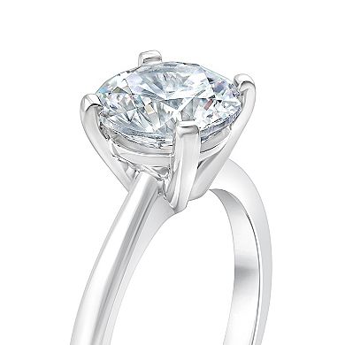 Brilliant Love 10k Gold 2 Carat T.W. Lab Grown Diamond Solitaire Ring