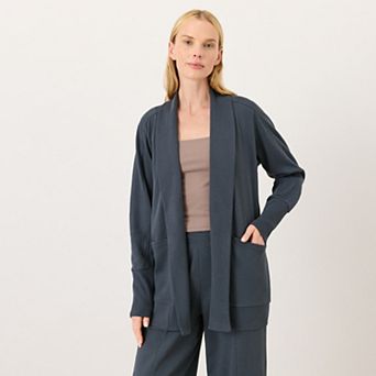 Organic Cotton Airplane Wrap Cardigan
