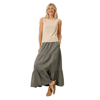 Classic Fine Knit Shell Made With Organic Cotton