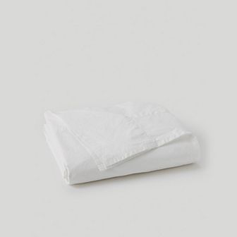 Cool-Air Percale Flat Sheet - Full Made With Organic Cotton
