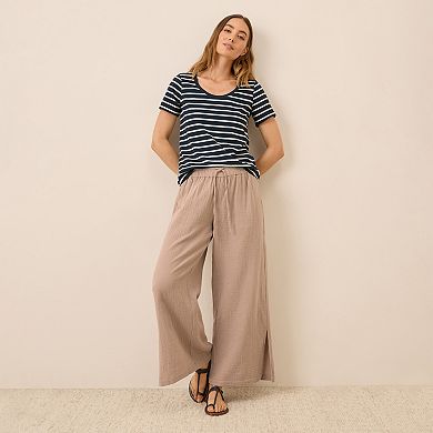 Softspun Scoop Neck Tee Made With Organic Cotton