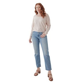 Classic Fine Knit Relaxed Sweater Made With Organic Cotton