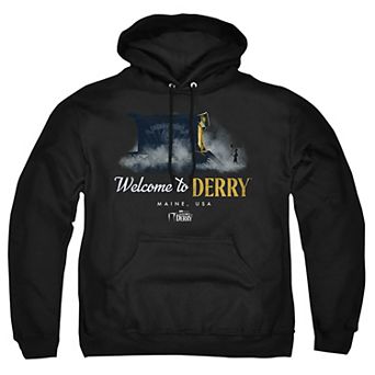 Big & Tall Welcome To Derry Cart Graphic Pullover Hoodie