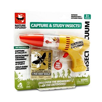 Lanard Toys Nature Explorer Insect Vacuum with Detachable Viewing Chamber