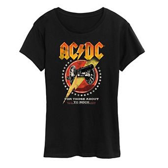 Women's ACDC For Those About To Rock Graphic Tee